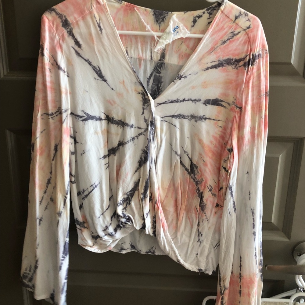 blue life hayley top